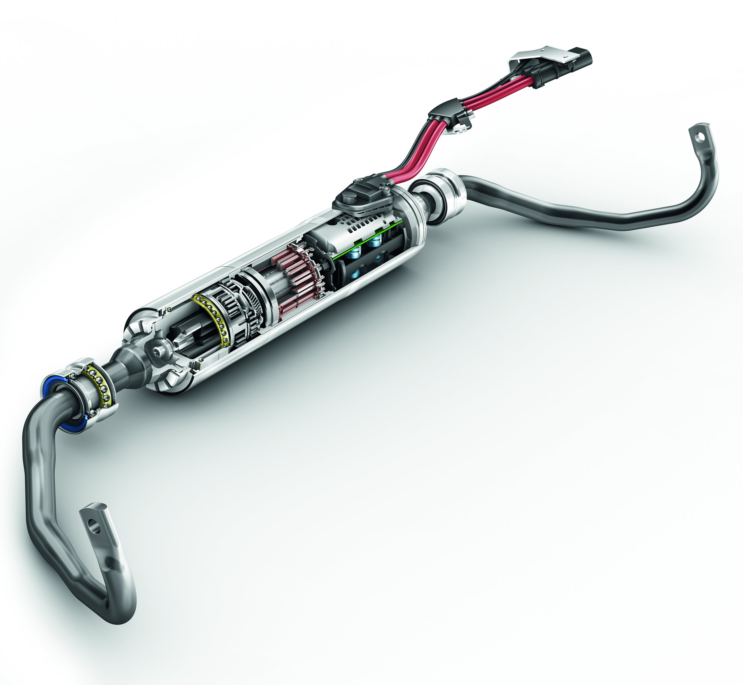 機(jī)電式橫向穩(wěn)定桿系統(tǒng)